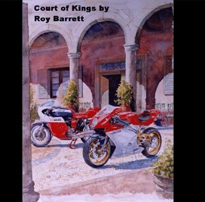 Art of Motoring by Roy Barrett - Court of Kings print