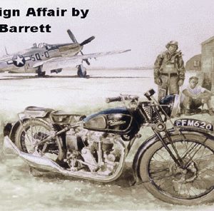 Art of Motoring by Roy Barrett - foreign affair print