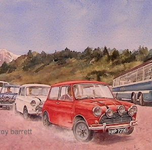 Art of Motoring by Roy Barrett - on days like these print