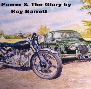 Art of Motoring by Roy Barrett - the power and the glory print