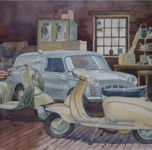 Art of Motoring by Roy Barrett - retro dream print
